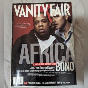 Vanity Fair magazine July 2007 Africa special edition, edited by Jay Z & Clooney